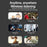 New Single Ear Business Headset Bluetooth Ear Hook Earphone HIFI Stereo Comfortable Wear For Music Work Drive Delivery Headphone