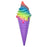 Squishies Colorful Ice Cream Squishy Slow Rising Soft Creative Squeeze Toy Simulation Stress Relief Funny Xmas Gift Toy for Kids