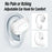 Single Ear Headphones Left Ear Headphones for Sport Running Wireless Earphones Cycling Driving Cellphones Gamer Headphones