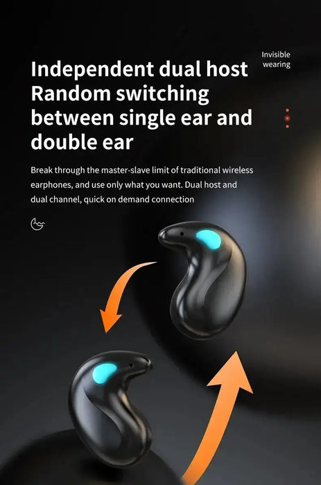 X55 earphone wireless earphone headphones noise reduction sport game sleep Bluetooth 5.0 earbuds HiFi stereo music headset