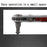 Biaxial front/reverse multifunctional screwdriver - combines an elbow flat-head wrench, cross and slotted heads.