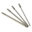 4Pcs 150mm Slotted Screwdriver Bit Set Magnetic Flat Head Screwdriver Bits 1/4" Hex Shank Screw Driver Hand Tools 3-6mm