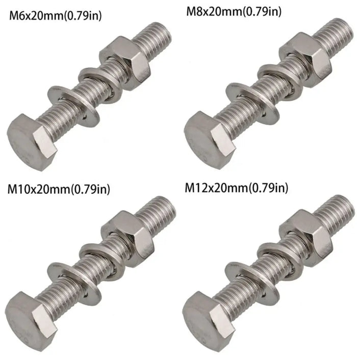 Phillips Head Flat Washer Hex Bolt Round Head Spring Nut Hexagon Head Screw Square Neck Flange Nut Carriage Screw Construction