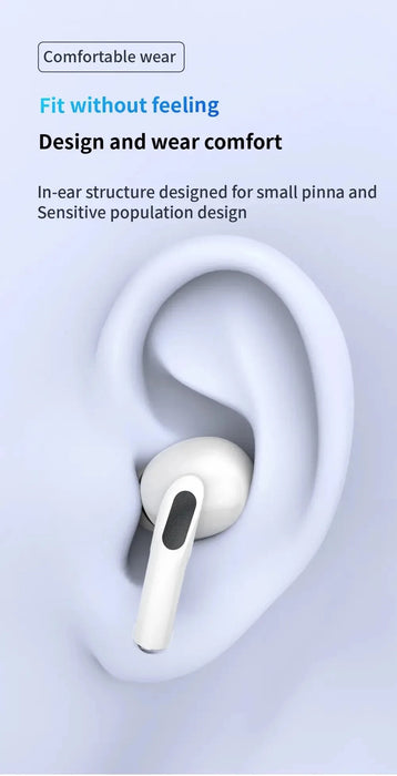 For Original Air Pro5 TWS Max Wireless Bluetooth Earphones In Ear Earbuds Sport Noise Cancelling Headset For iPhone Android