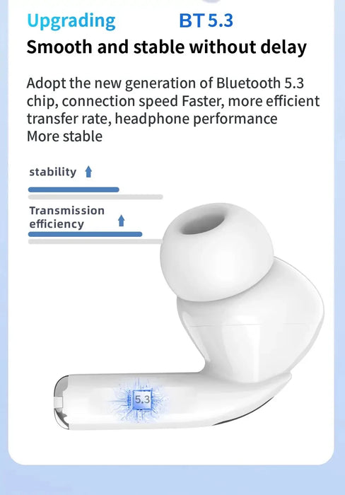 For Original Air Pro5 TWS Max Wireless Bluetooth Earphones In Ear Earbuds Sport Noise Cancelling Headset For iPhone Android