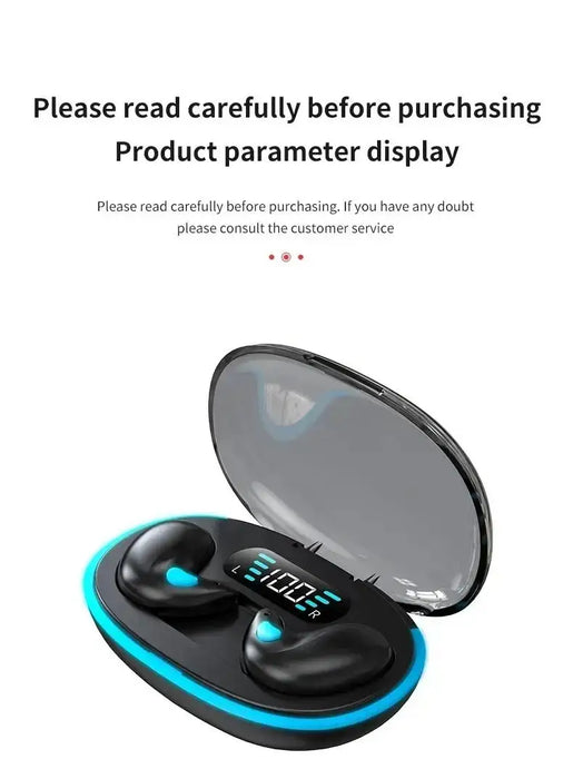 X55 Bluetooth Wireless Headphones Earbuds Ear Hooks Bluetooth Earphones Bass Noise Reduction Earbuds HiFi Stereo Headsets