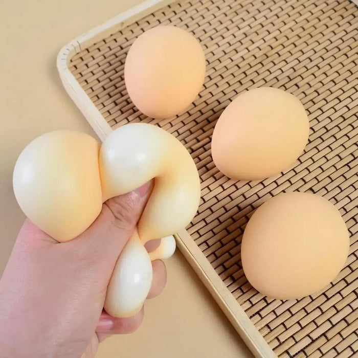 Egg Squeeze Toys - Smart Educational Toy for Young People, Funny Vent Egg, Squishy Stress Reliever, Decompression Ball Gift