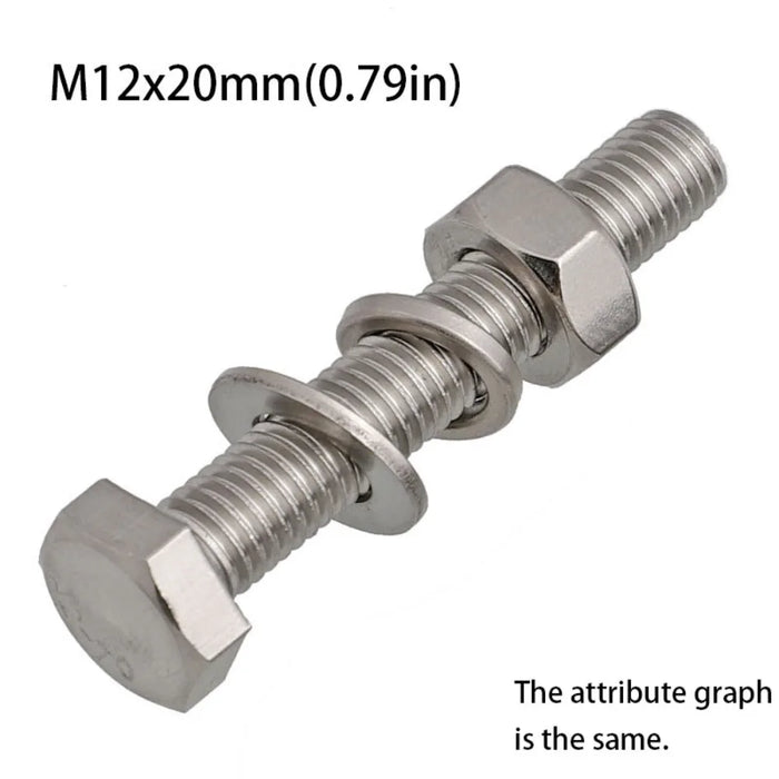 Phillips Head Flat Washer Hex Bolt Round Head Spring Nut Hexagon Head Screw Square Neck Flange Nut Carriage Screw Construction