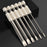 Flat Head Screwdriver Bits 50mm/75mm/100mm Long Magnetic Tip Slotted Screwdriver Bits S2 Steel 1/4 Inch Shank Flat Head Bit