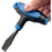 Compact T-Handle Flat Head Screwdriver with 10mm Blade – Ergonomic Black & Blue Handle for Quick Release Plates, Camera Tripods