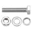 Flat Washer Hex Bolt Spring Nut Round Head 304 Stainless Steel Screw Square Neck Flange Nut Hexagon Head Screw