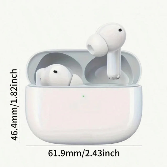 PRO2-Wireless headphones with noise cancellation, in-ear type, equipped with a charging case, high-fidelity stereo sound.