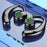 Bluetooth 5.4 Earphones Single Ear Earhooks Noise Cancelling Sports Headphones 360° Rotatable Wireless Earbud with Microphone
