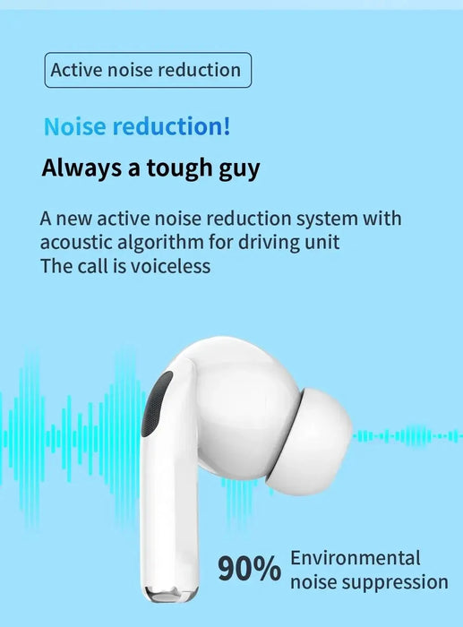 For Original Air Pro5 TWS Max Wireless Bluetooth Earphones In Ear Earbuds Sport Noise Cancelling Headset For iPhone Android