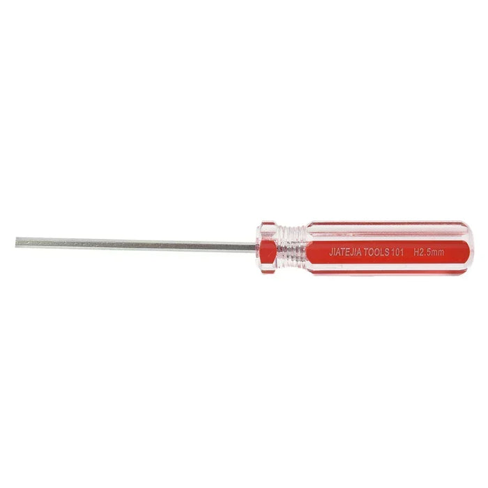 1 Pc Hexagon Screwdriver 1.5/2/2.5/3/4/5/6mm Flat Head Hex Shank Magnetic Screwdriver Steel Hand Manual Tool Repair Tools