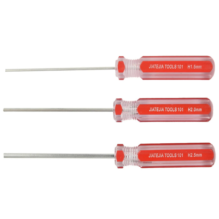 1.5mm-6mm Hex Screw Driver Screwdriver Set Flat Head Hexagon Screwdriver Magnetic Allen-Bolt Driver For FPV Racing Drone Repair