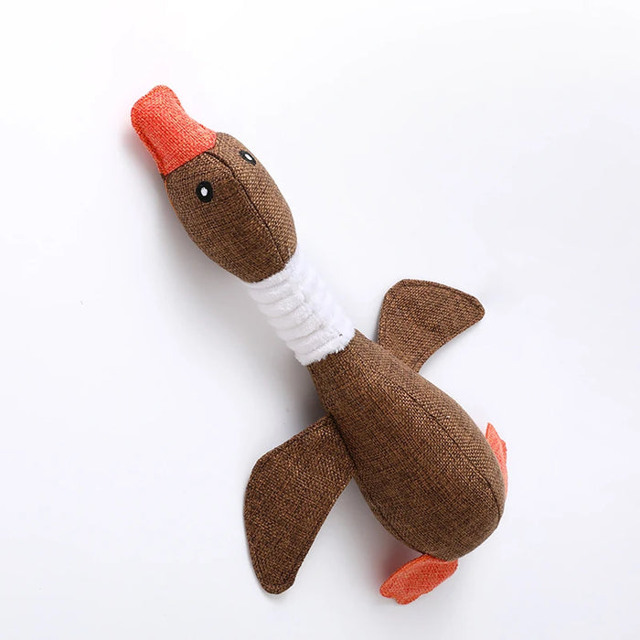 Squeak Dog Toys Wild Goose Sounds Toy Cleaning Teeth Puppy Dogs Chew Supplies Training Household Pet Dog Toys accessories 7 sold