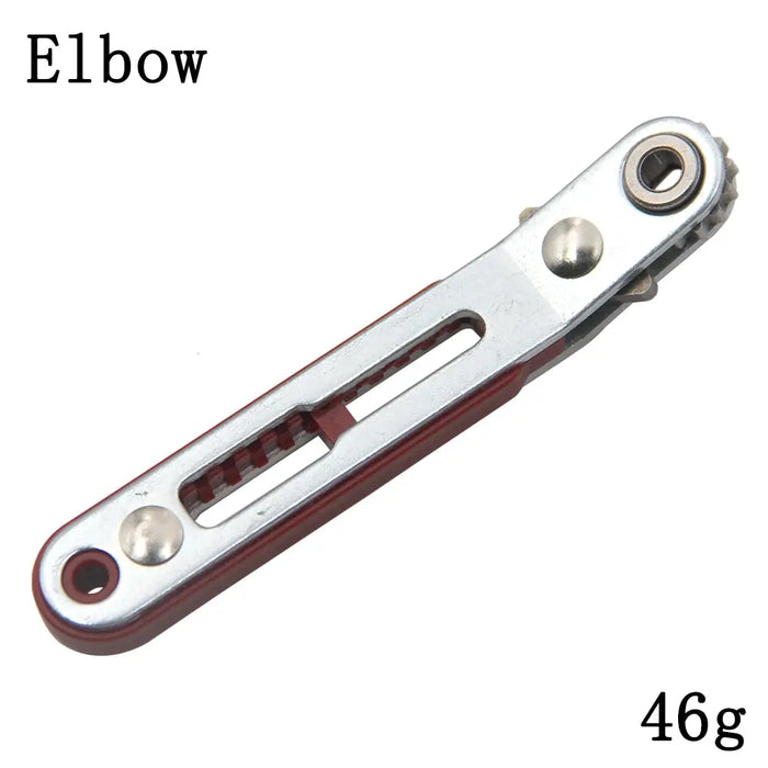 New Multifunctional Bidirectional Forward and Reverse Ratchet Screwdriver Elbow Flat Head Wrench Cross Screwdriver Slotted Tool