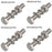 Flat Washer Hex Bolt Spring Nut Round Head 304 Stainless Steel Screw Square Neck Flange Nut Hexagon Head Screw
