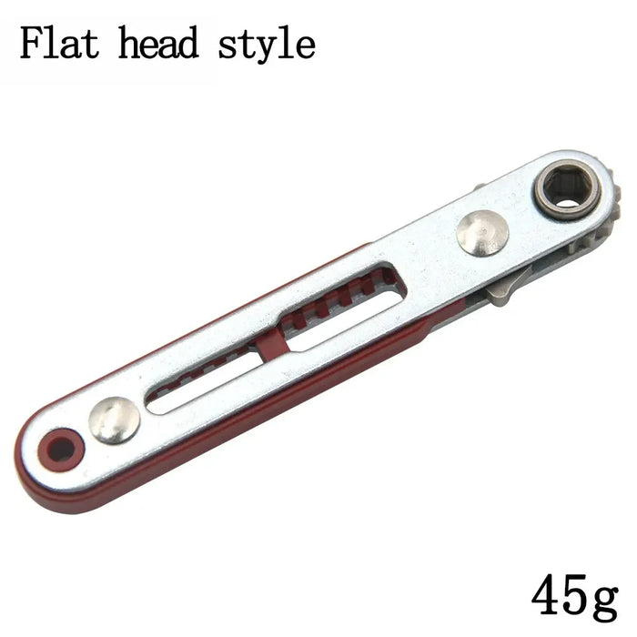 New Multifunctional Bidirectional Forward and Reverse Ratchet Screwdriver Elbow Flat Head Wrench Cross Screwdriver Slotted Tool