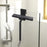 Shower Squeegee  for Glass Door Shower Wall Scraper Cleaner With Silicone Holder Bathroom Mirror Wiper Scraper Glass Cleaning