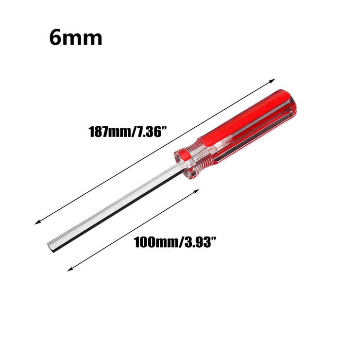 1.5mm-6mm Hex Screw Driver Screwdriver Set Flat Head Hexagon Screwdriver Magnetic Allen-Bolt Driver For FPV Racing Drone Repair