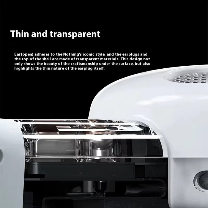 Nothing Ear Open Earphone Wireless Bluetooth Headset Hifi Sound Stereo Noise Reduction Long Battery Life Customize   Headset