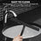 Matte Black Silicone Squeegee Streak Free Cleaning Shower Squeegee for Glass Bathroom Shower Doors Mirrors Tiles Car Windows