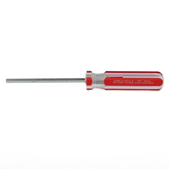 1 Pc Hexagon Screwdriver 1.5/2/2.5/3/4/5/6mm Flat Head Hex Shank Magnetic Screwdriver Steel Hand Manual Tool Repair Tools