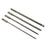 4Pcs 150mm Slotted Screwdriver Bit Set Magnetic Flat Head Screwdriver Bits 1/4" Hex Shank Screw Driver Hand Tools 3-6mm