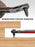 Biaxial front/reverse multifunctional screwdriver - combines an elbow flat-head wrench, cross and slotted heads.