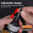 Ratchet Screwdriver Set Short Shaped Radish Head High Hardness Labor-saving Multi-functional Dual-purpose