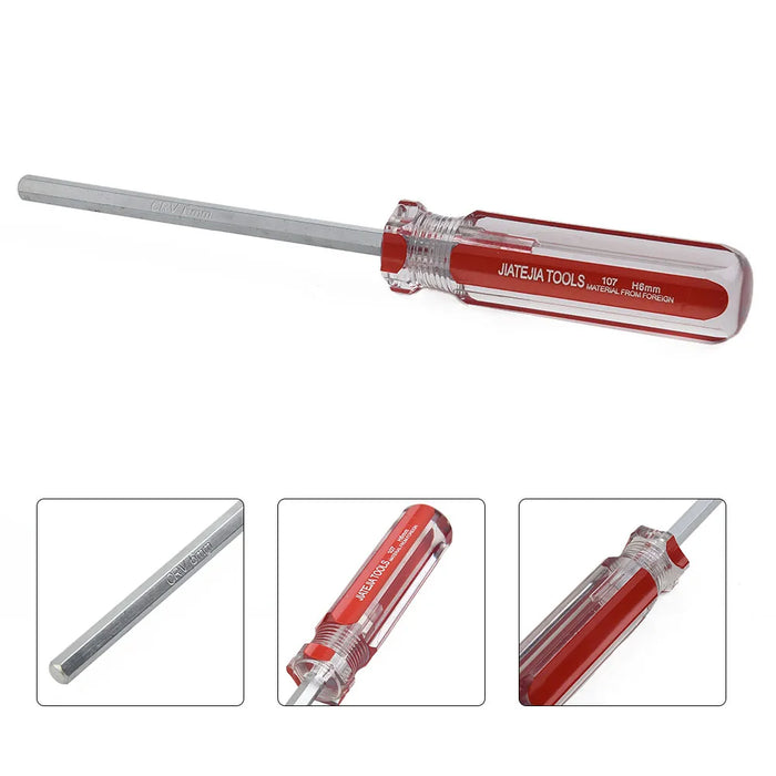 1.5mm-6mm Hex screwdriver set Hexagon driver Flat Head Hexagonal Screwdriver Allen Bolt Driver For FPV Racing Drone Reppair